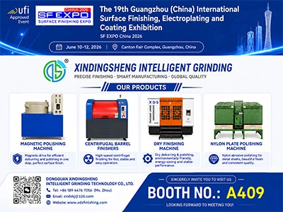 XDS Finishing To Showcase Advanced φυγοκεντρικών λύσεων φινιρίσματος και αφαί...